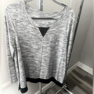 Long sleeve jersey tunic